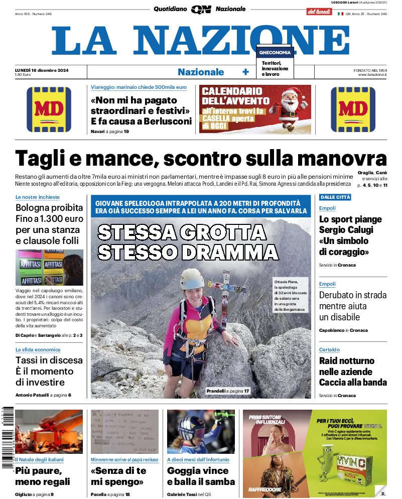 Prima-pagina-la nazione-edizione-di-oggi-20241216